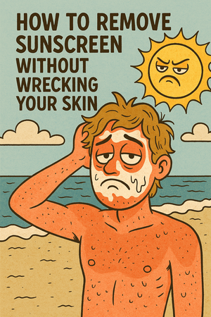 How to Remove Sunscreen Without Wrecking Your Skin